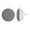 Smart Doorbell Hombli Pack zwart wit IP65 draadloos 1080p