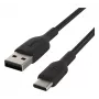 Belkin CAB002BT1MBK USB-kabel 1 m USB-A naar USB-C zwart