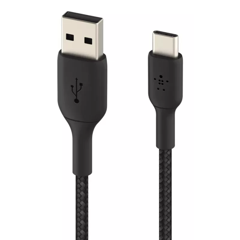 Belkin CAB002BT1MBK USB-kabel 1 m USB-A naar USB-C zwart