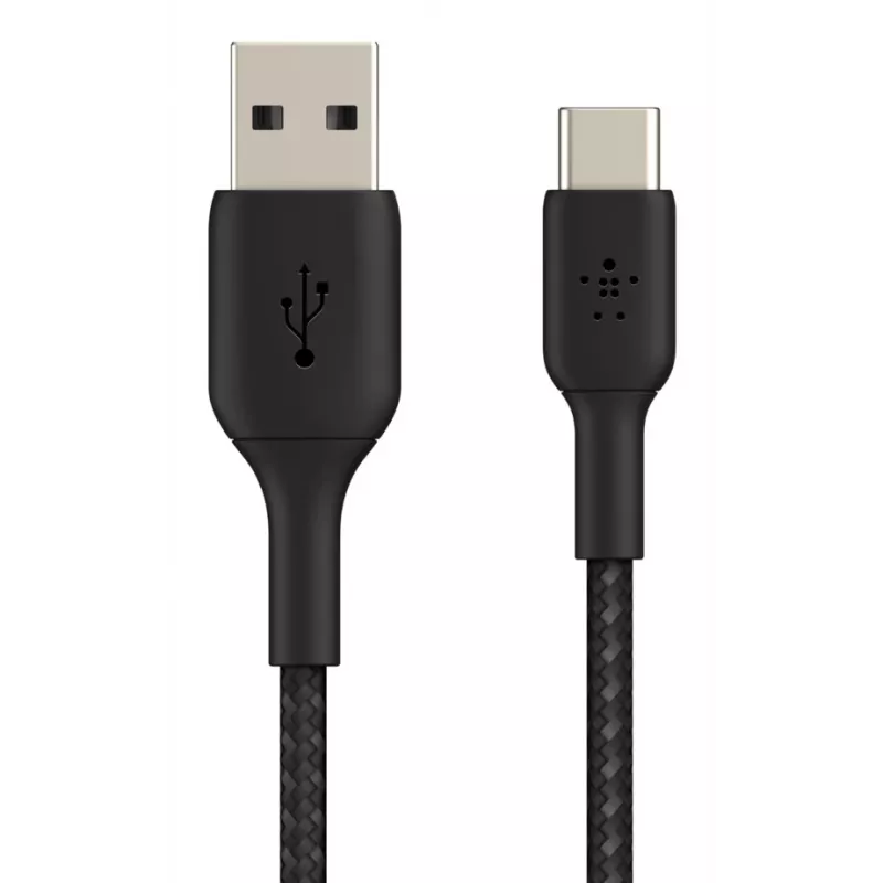 Belkin CAB002BT1MBK USB-kabel 1 m USB-A naar USB-C zwart