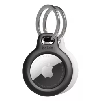 BELKIN Secure houder sleutelring AirTag 2 stuks zwart/wit