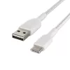 USB-kabel Belkin BoostCharge CAB002BT2MWH 2 m USB-A naar USB-C wit
