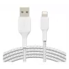 BELKIN Lightning naar USB-A kabel gevlochten 2 m wit