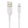 BELKIN Lightning naar USB-A kabel gevlochten 2 m wit