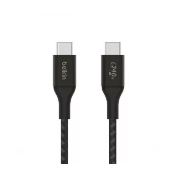 BELKIN USB-kabel - BoostCharge - USB-C naar USB-C kabel 240 W - 1 m - zwart
