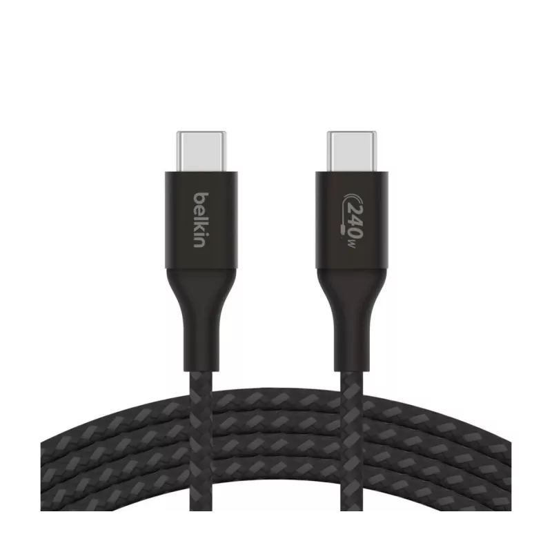 BELKIN USB-kabel - BoostCharge - USB-C naar USB-C kabel 240 W - 1 m - zwart