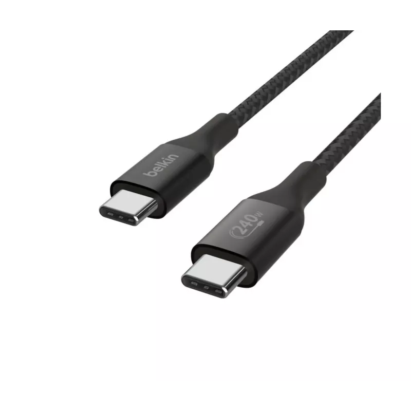 BELKIN USB-kabel - BoostCharge - USB-C naar USB-C kabel 240 W - 1 m - zwart