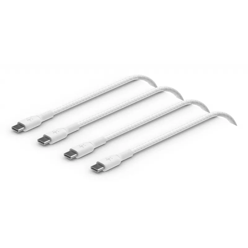USB-kabel Belkin CAB004BT1MWH2PK USB 2.0 1 m USB-C wit