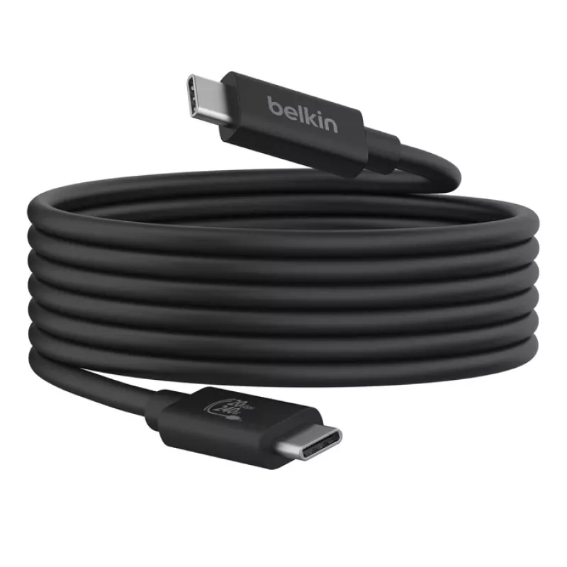 USB-kabel Belkin INZ004BT2MBK USB4 Gen 2x2 2 m USB-C zwart