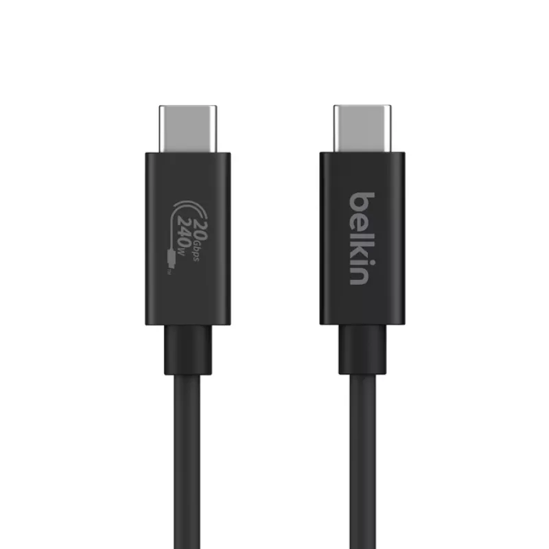 USB-kabel Belkin INZ004BT2MBK USB4 Gen 2x2 2 m USB-C zwart