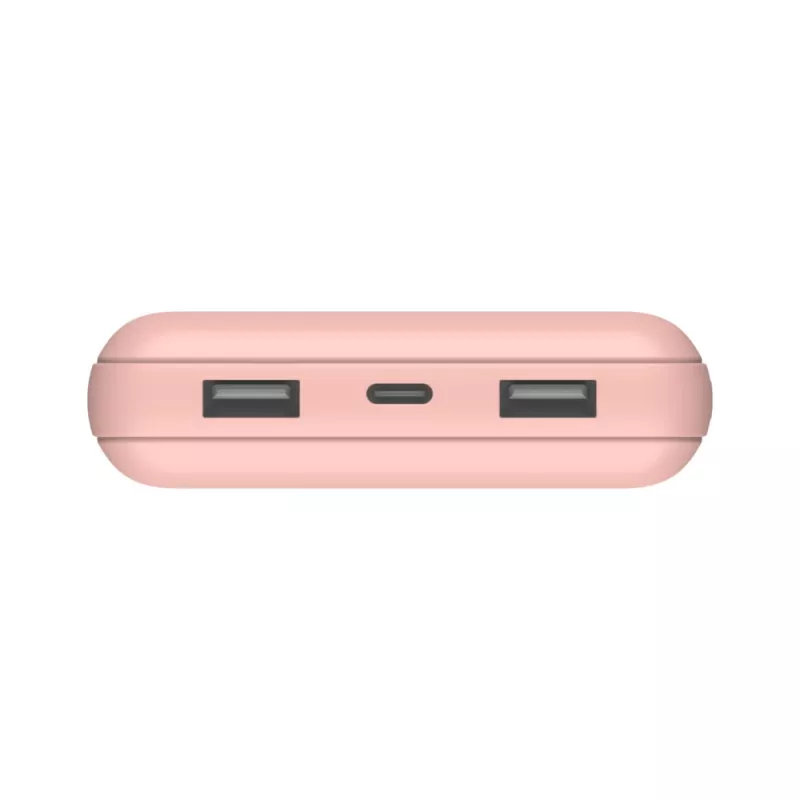 BELKIN powerbank 20k USB-A en USB-C 15 W roze