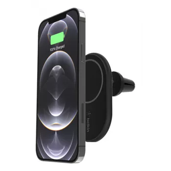 Mobiele oplader Belkin WIC004BTBK-NC auto draadloos snelladen zwart