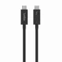 BELKIN Thunderbolt 4-kabel USB-C Zwart USB-C 40 Gbit/s 100W Actief 2m