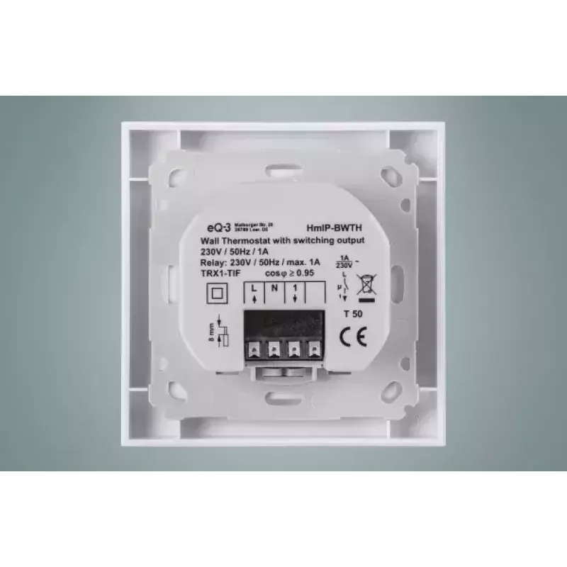 Thermostaat Homematic IP HmIP-BWTH RF wit