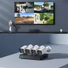 Reolink NVS8-8MB4 (PS4KB01-8) PoE-bewakingsset, 8-kanaals NVR met 2 TB HDD + 4 camera's, 8 MP 4K (3840x2160)