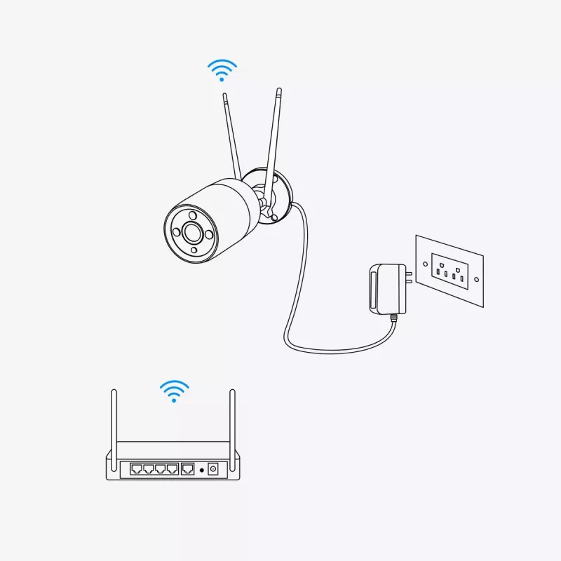IP-beveiligingscamera Reolink W320-B 5MP outdoor