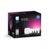 Philips Hue White and Colour Ambience startset: 3 GU10 smartspots + dimschakelaar