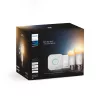 Philips Hue White Ambiance startset: 2 E27 smartlampen (1100) + dimschakelaar