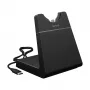 Headsetstandaard Jabra Engage SE Desk Stand USB-C zwart
