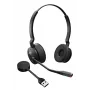 Jabra Engage 55 SE - USB-A UC Stereo, EMEA/APAC, draadloos, 40 - 16000 Hz, kantoor/callcenter, 83 g, headset, zwart
