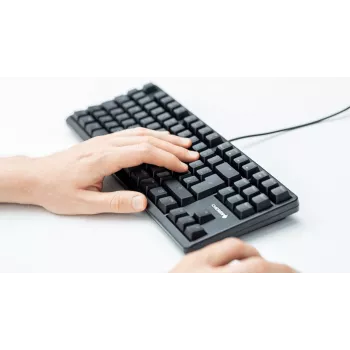 CHERRY G80-3000N RGB TKL toetsenbord universeel USB QWERTZ Duits zwart