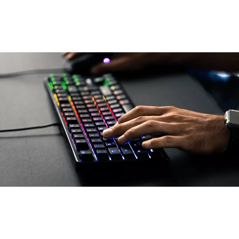 CHERRY G80-3000N RGB TKL toetsenbord universeel USB QWERTZ Duits zwart