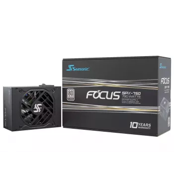 SEASONIC voeding 750W modulair (80+ Platinum)