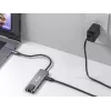 Equip USB-C 5-in-1 multifunctionele adapter, HDMI, Gigabit-LAN, USB 3.2 Gen1, 100W USB PD