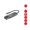 Equip USB-C 5-in-1 multifunctionele adapter, HDMI, Gigabit-LAN, USB 3.2 Gen1, 100W USB PD