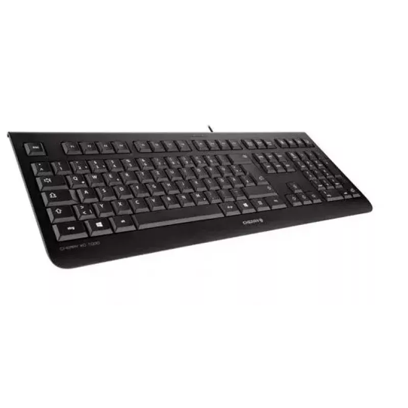 CHERRY KC 1000 toetsenbord universeel USB AZERTY Belgisch zwart