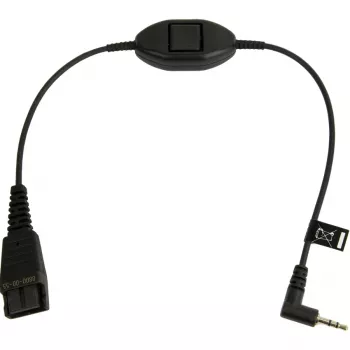 Audiokabel Jabra 8800-00-55 0,3 m QD 2,5mm-jack zwart