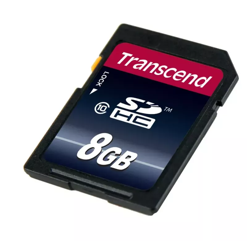 Flashgeheugen Transcend 8GB SDHC klasse 10 TS8GSDHC10