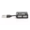 DIGITUS USB 2.0 High-speed hub 4 poorten (da-70217)