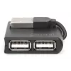 DIGITUS USB 2.0 High-speed hub 4 poorten (da-70217)