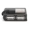 DIGITUS USB 2.0 High-speed hub 4 poorten (da-70217)