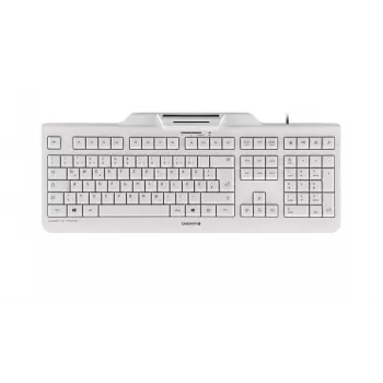 CHERRY KC 1000 SC Office USB QWERTZ Duits grijze toetsenbord
