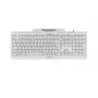 CHERRY KC 1000 SC Office USB QWERTZ Duits grijze toetsenbord