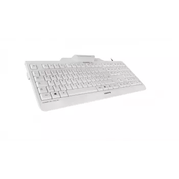 CHERRY KC 1000 SC Office USB QWERTZ Duits grijze toetsenbord