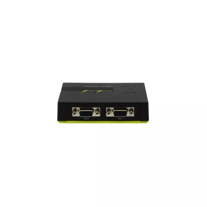 LevelOne 2-poorts USB VGA KVM-switch, audio-ondersteuning