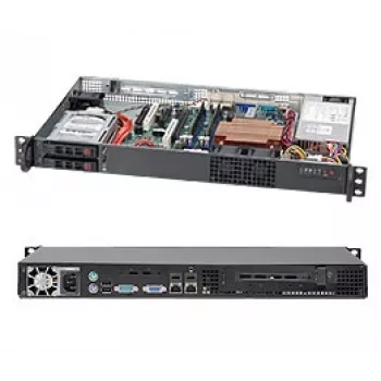 Serverbehuizing Supermicro SuperChassis 510T-203B rack zwart