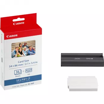 Canon KC-36IP kleur inkt- en 54 x 86 mm papierset, 36 vel