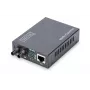 DIGITUS DN-82110-1 Gigabit mediaconverter, multimode 10/100/1000Base-T naar 1000Base-SX, RJ45 naar ST, 850 nm, tot 0,5 km