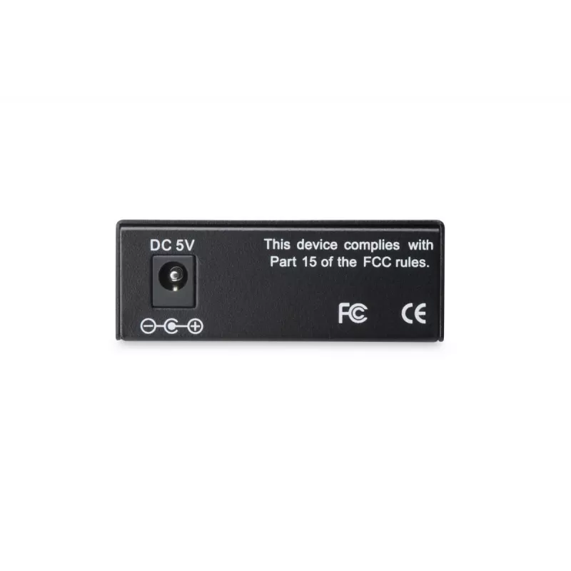 DIGITUS DN-82110-1 Gigabit mediaconverter, multimode 10/100/1000Base-T naar 1000Base-SX, RJ45 naar ST, 850 nm, tot 0,5 km