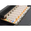 DIGITUS Patchpanel CAT6 8-poorts afgeschermd zwart 10in