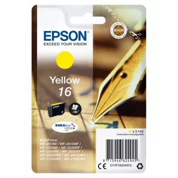 Epson Pen and crossword Singlepack geel 16 DURABrite Ultra inkt