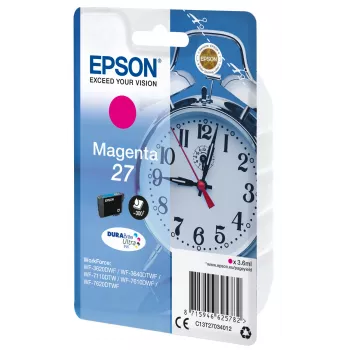 Epson Alarm clock eenheidspack magenta 27 DURABrite Ultra inkt