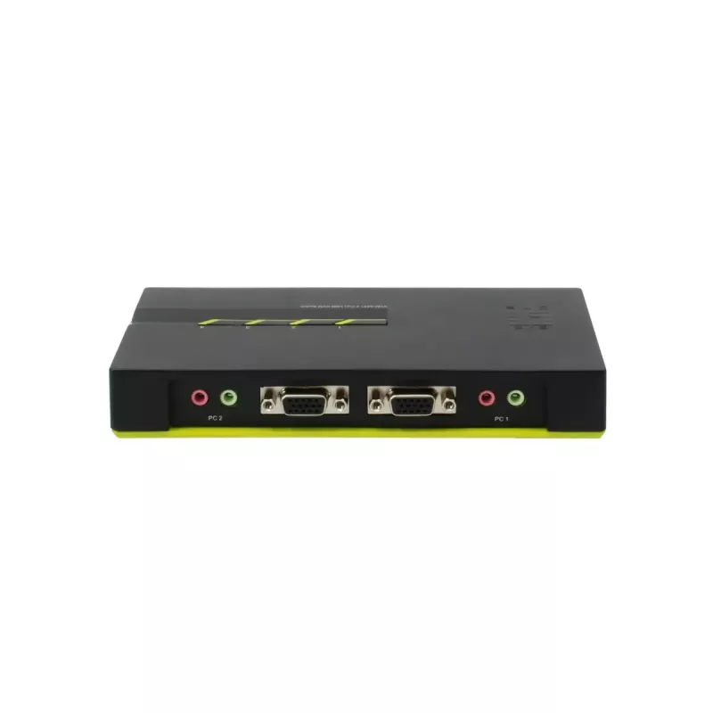 LevelOne 4-poorts USB VGA KVM-switch, audio-ondersteuning