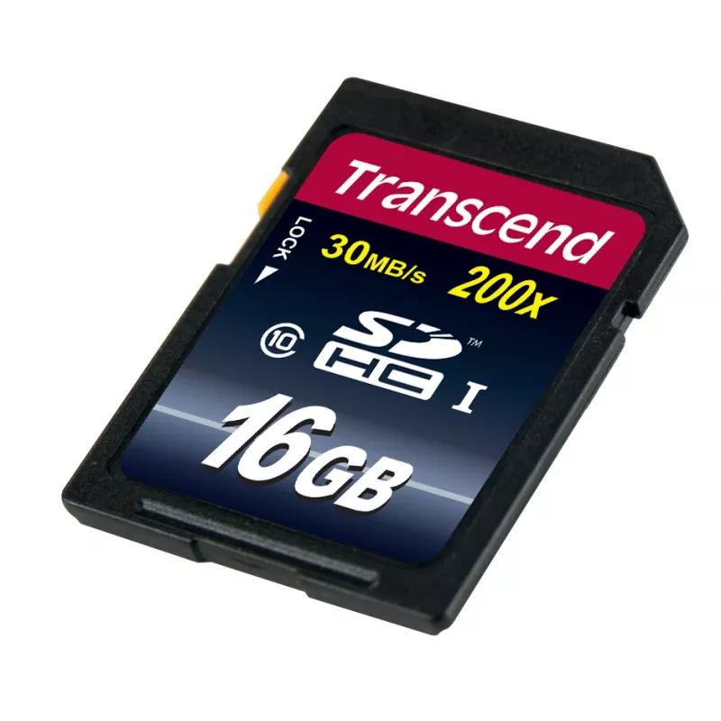 Flashgeheugen Transcend 16 GB SDHC Class 10 TS16GSDHC10