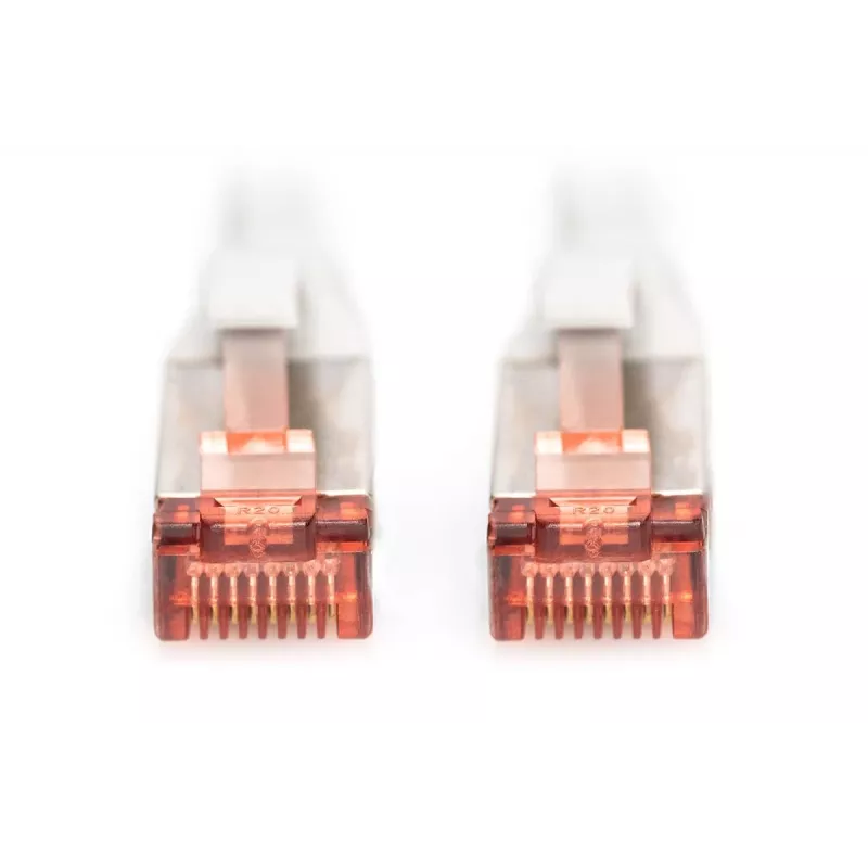 DIGITUS patchkabel - CAT6 - S/FTP - met trekontlasting - Cu - 5m - grijs