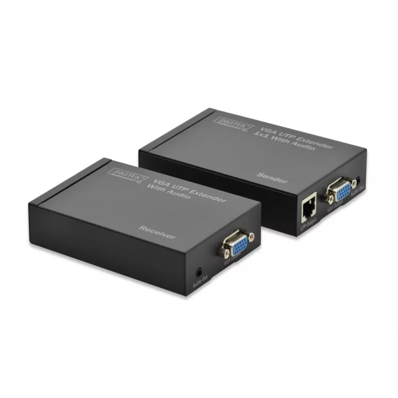 DIGITUS VGA Extender Over UTP set max. resolutie 1920x1200